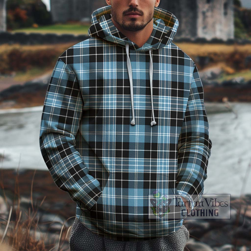 Clarke Ancient Tartan Cotton Hoodie Pullover Hoodie XS - Tartan Vibes Clothing