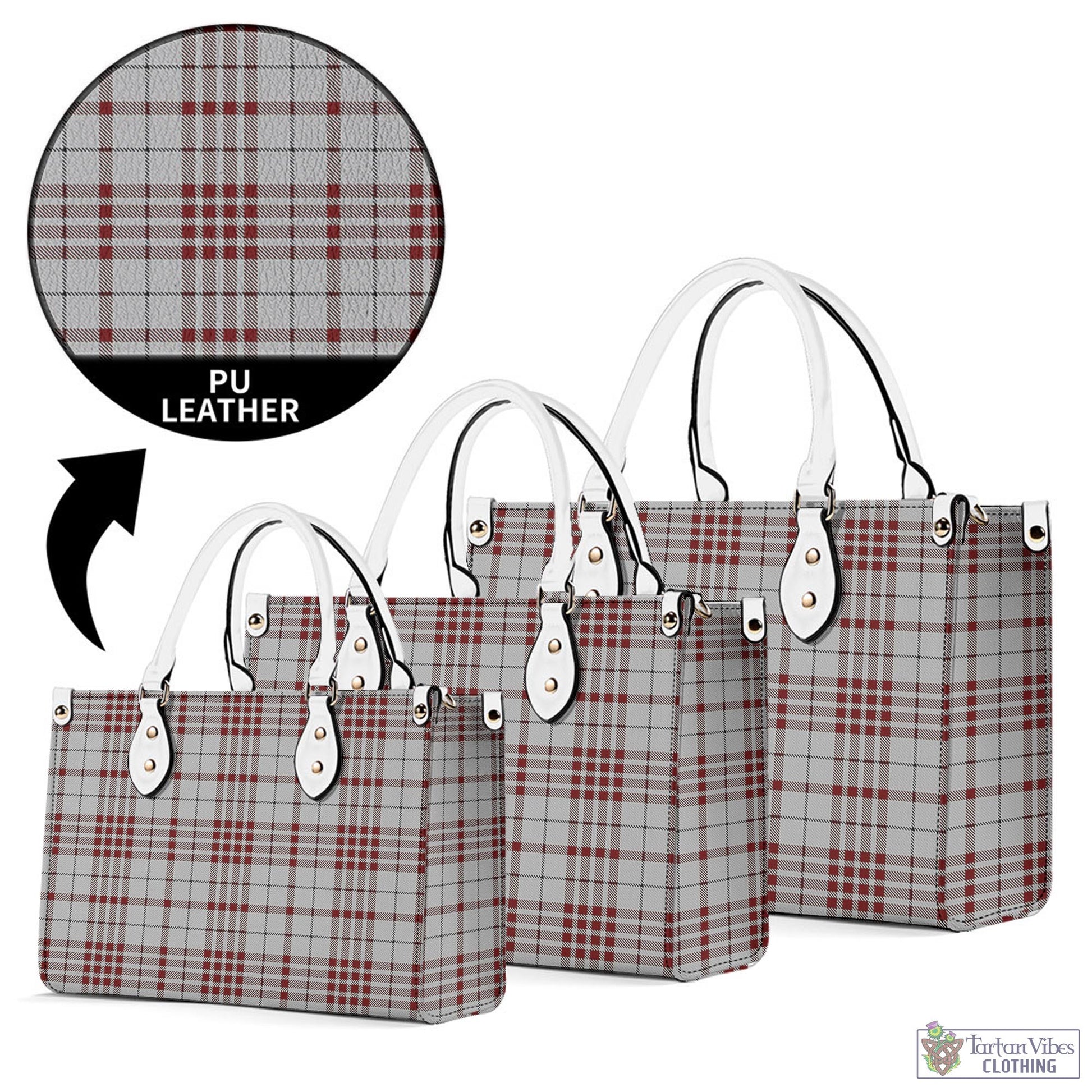 Tartan Vibes Clothing Clayton Tartan Luxury Leather Handbags