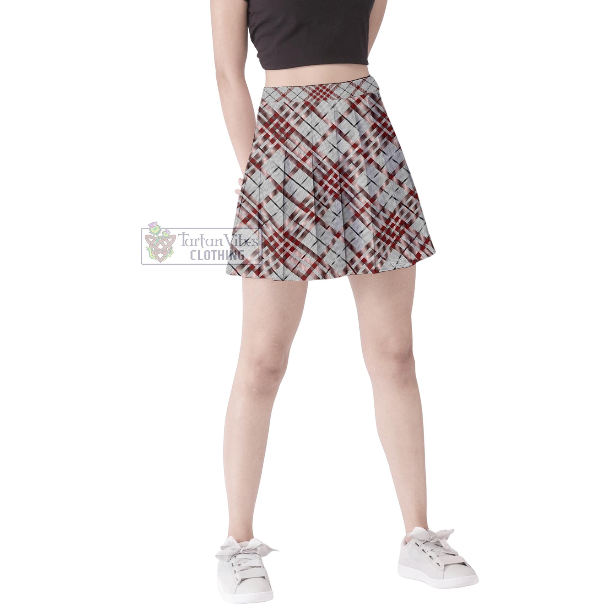 Tartan Vibes Clothing Clayton Tartan Women's Plated Mini Skirt