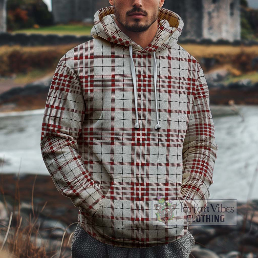 Clayton Tartan Cotton Hoodie Pullover Hoodie XS - Tartan Vibes Clothing