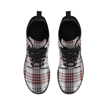 Clayton Tartan Leather Boots