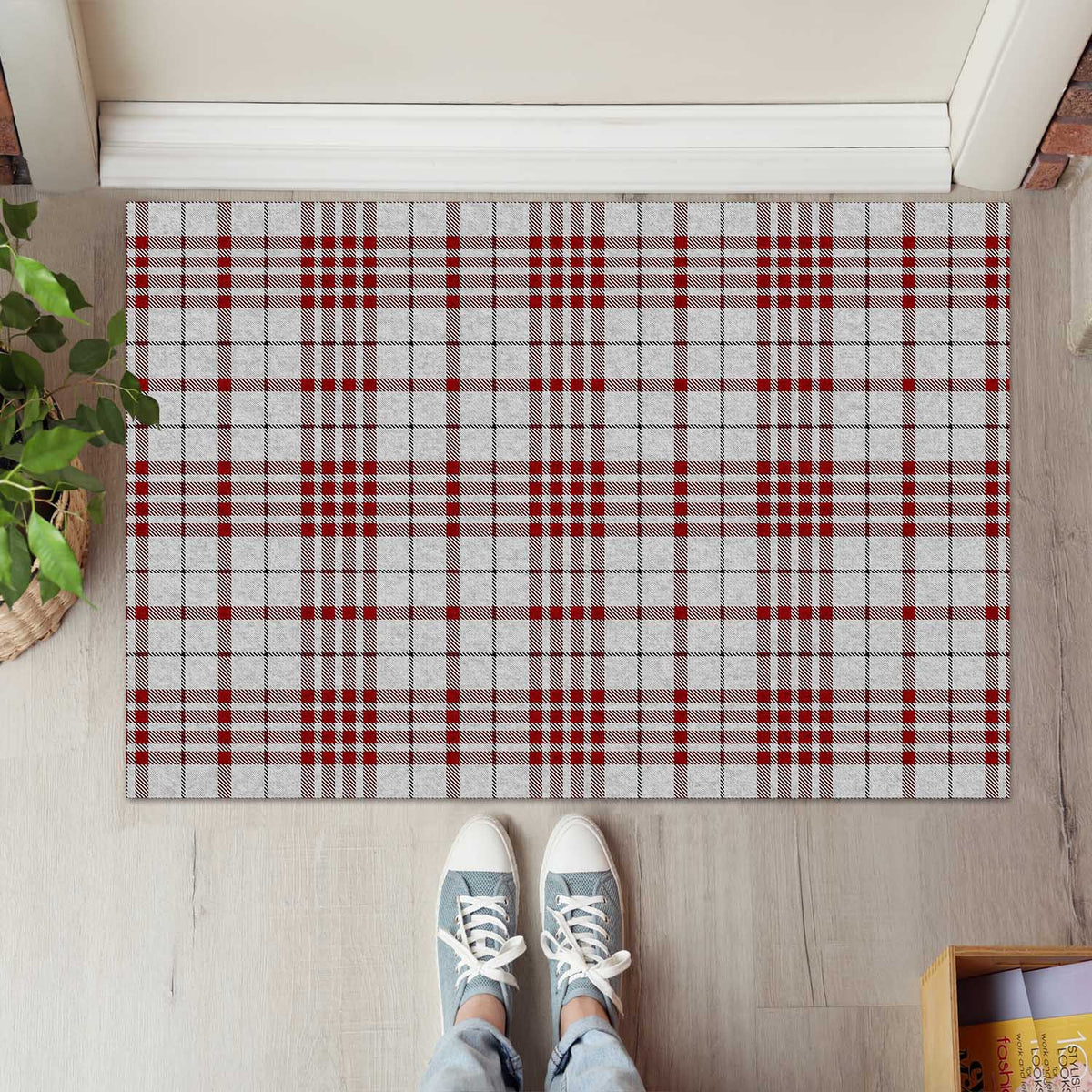 Clayton Tartan Door Mat - Tartan Vibes Clothing