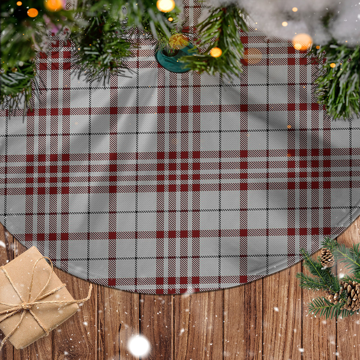 Clayton Tartan Christmas Tree Skirt - Tartan Vibes Clothing