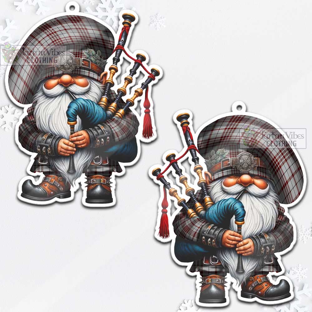 Tartan Vibes Clothing Clayton Tartan Badpiper Gnome Christmas Ornament