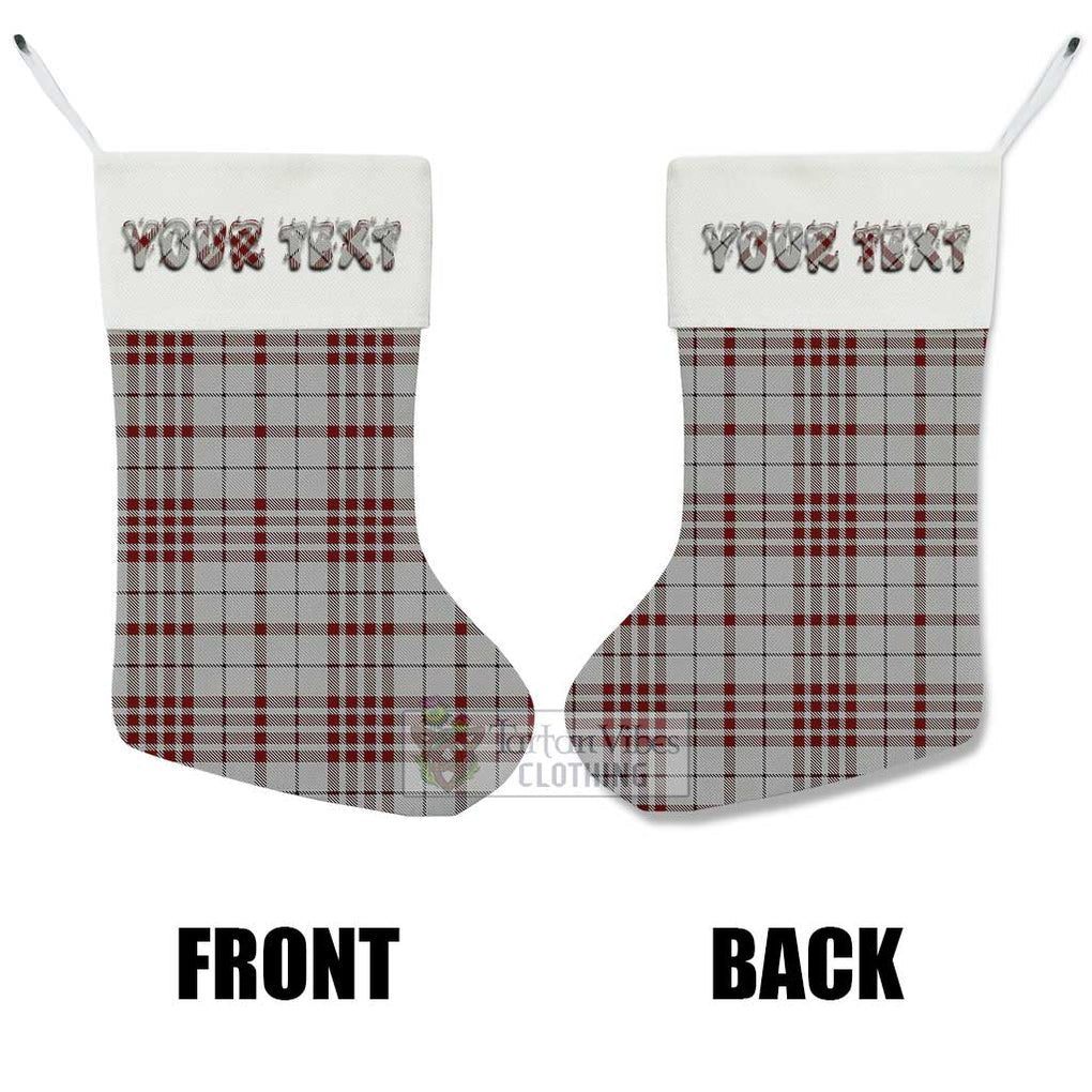 Tartan Vibes Clothing Clayton Tartan Christmas Stocking with Personalized Text