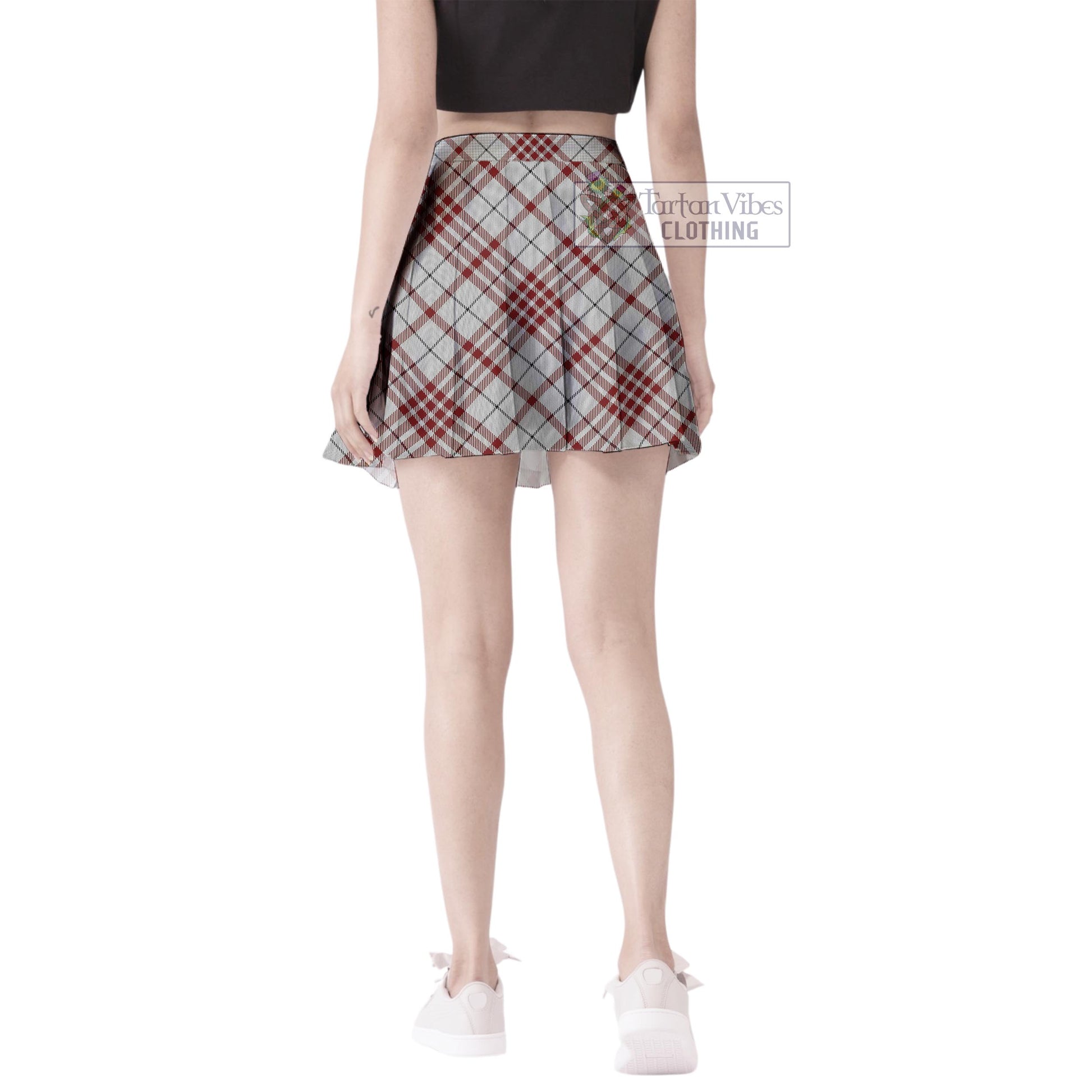 Tartan Vibes Clothing Clayton Tartan Women's Plated Mini Skirt