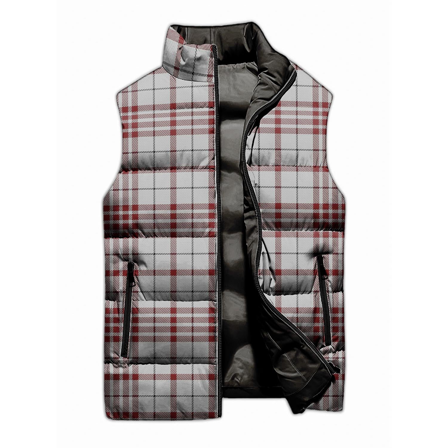 Clayton Tartan Sleeveless Puffer Jacket - Tartanvibesclothing