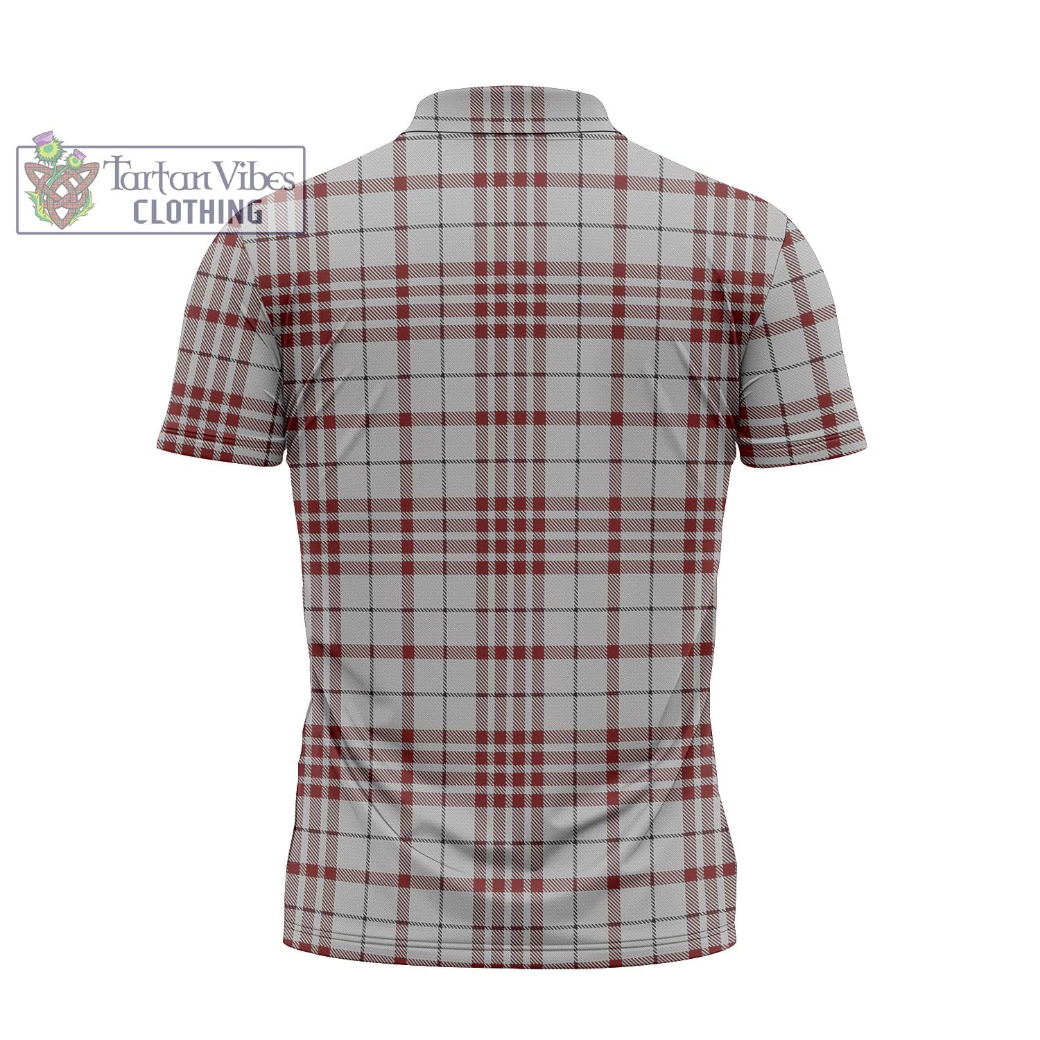 Tartan Vibes Clothing Clayton Tartan Zipper Polo Shirt