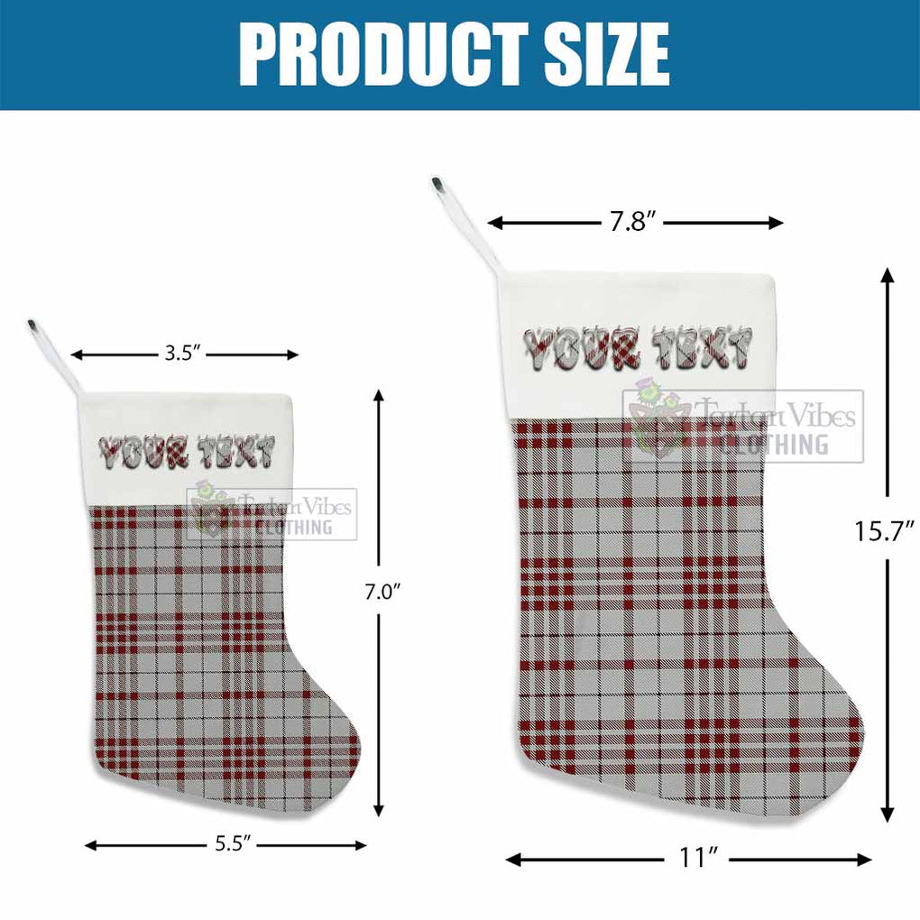 Tartan Vibes Clothing Clayton Tartan Christmas Stocking with Personalized Text