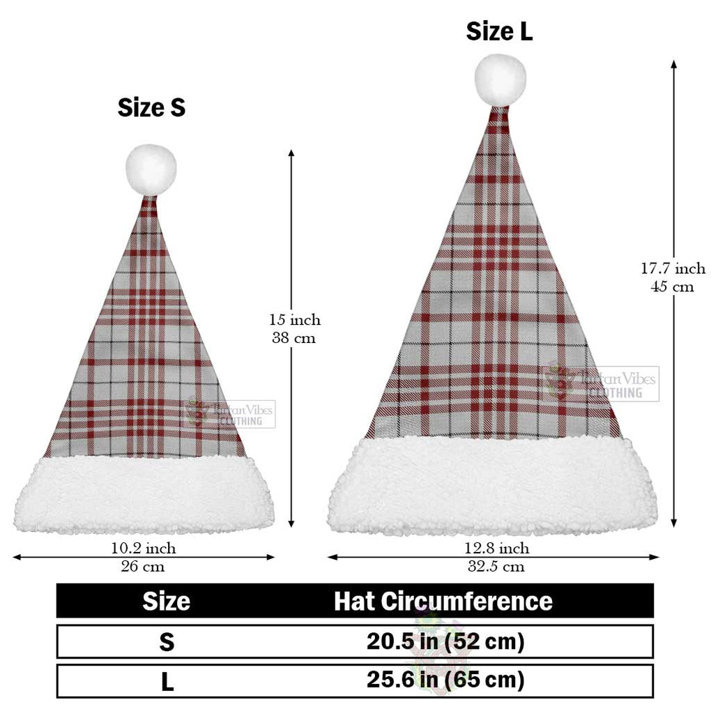 Tartan Vibes Clothing Clayton Tartan Christmas Santa Hats