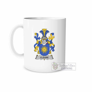 Cleare Irish Clan Coat of Arms Ceramic Mug