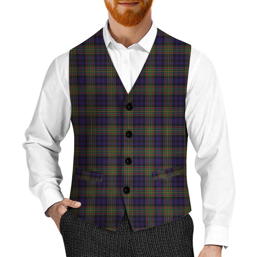 Tartan Vibes Clothing Clelland Tartan Men's Sleeveless Suit Vest