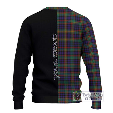 Clelland Tartan Ugly Sweater with Family Crest and Half Of Me Style