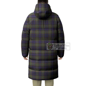 Clelland Tartan Long Down Jacket