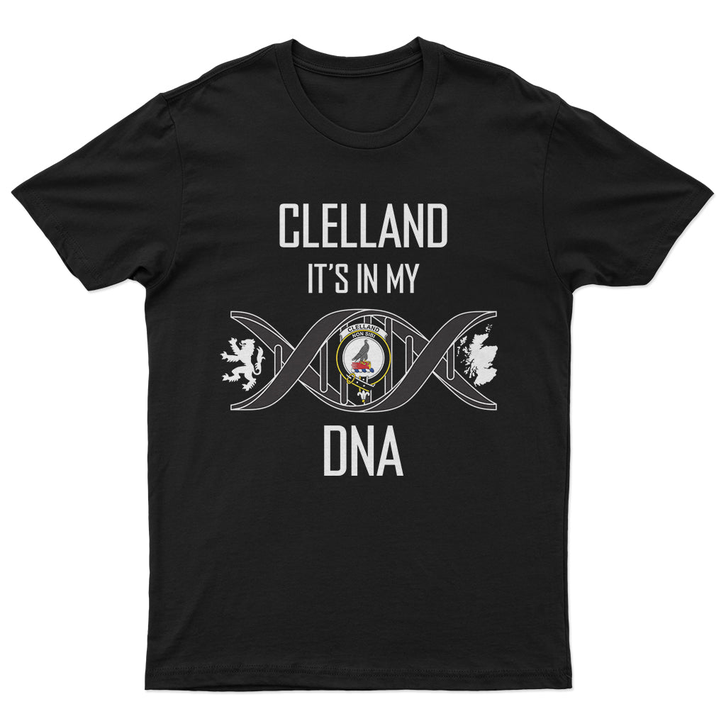 clelland-family-crest-dna-in-me-mens-t-shirt