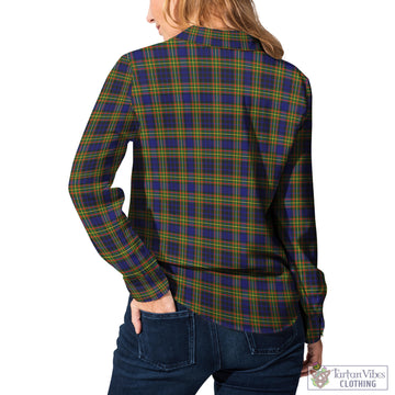 Clelland Modern Tartan Women's Casual Shirt