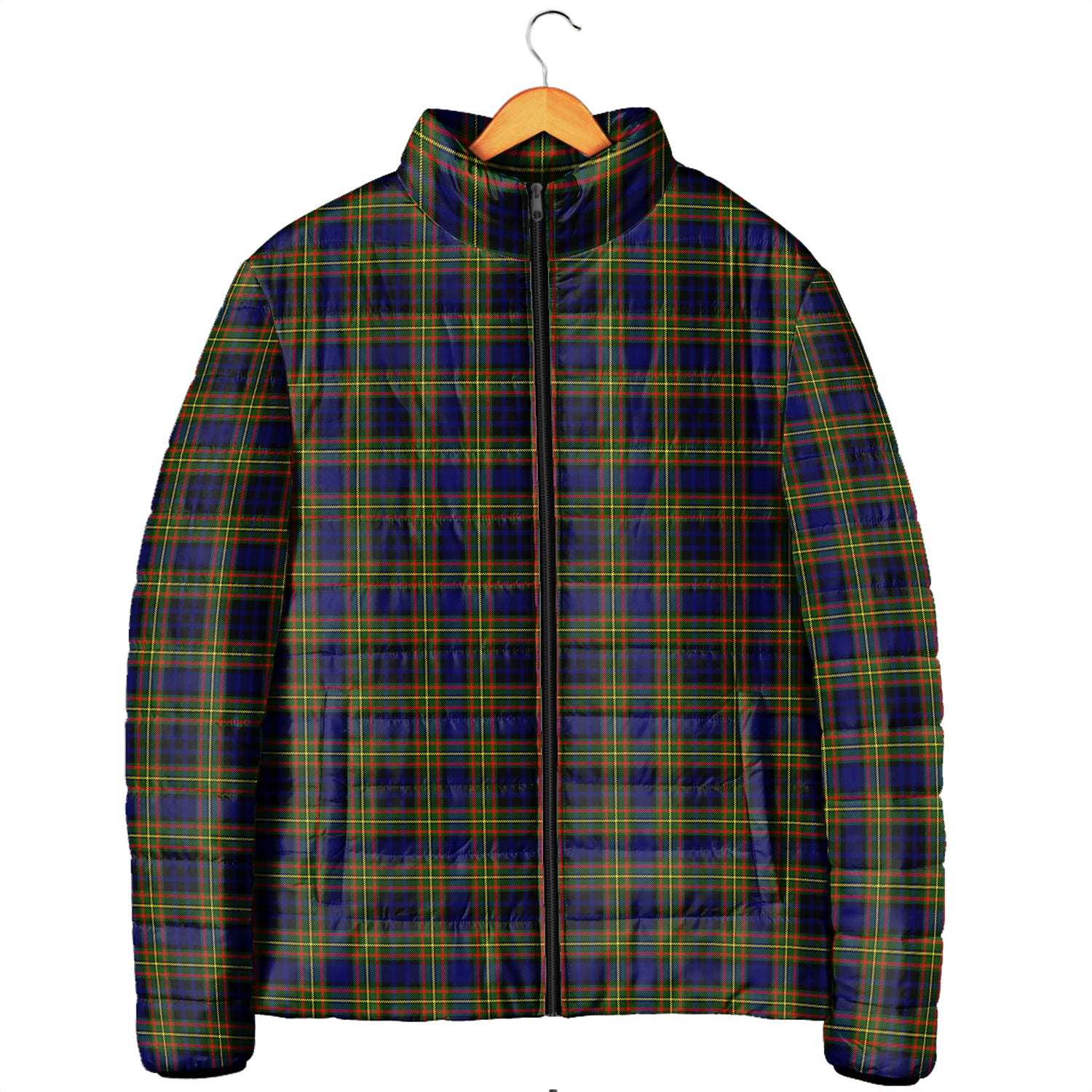 Clelland Modern Tartan Padded Jacket Men's Padded Jacket - Tartan Vibes Clothing