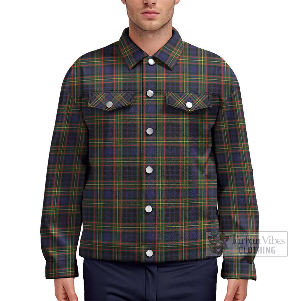 Clelland Modern Tartan Unisex Lapel Cotton Jacket Unisex - Tartan Vibes Clothing