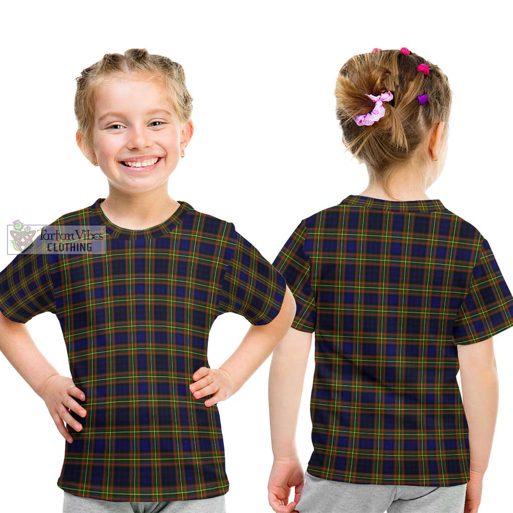 Clelland Modern Tartan Kid T-Shirt - Tartanvibesclothing Shop