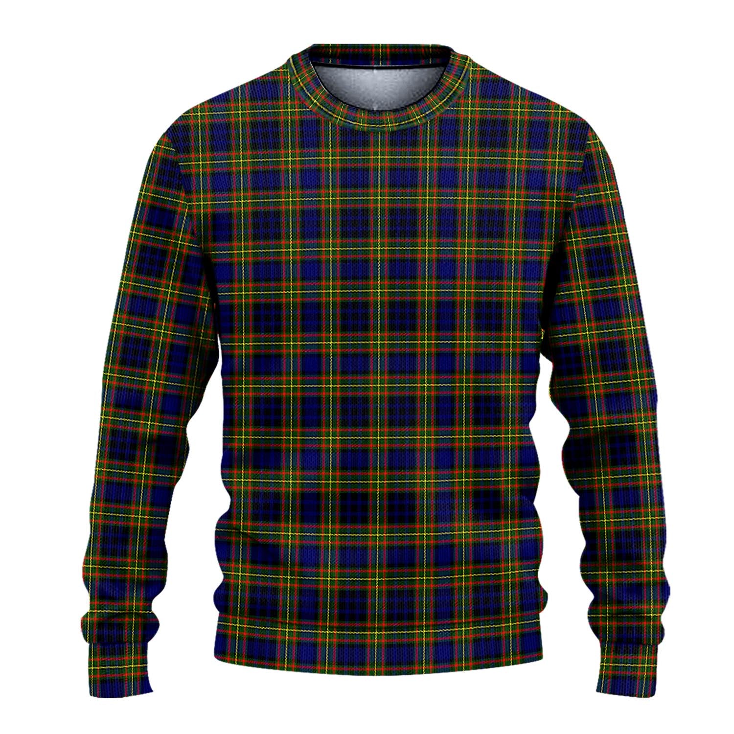 Clelland Modern Tartan Knitted Sweater - Tartanvibesclothing