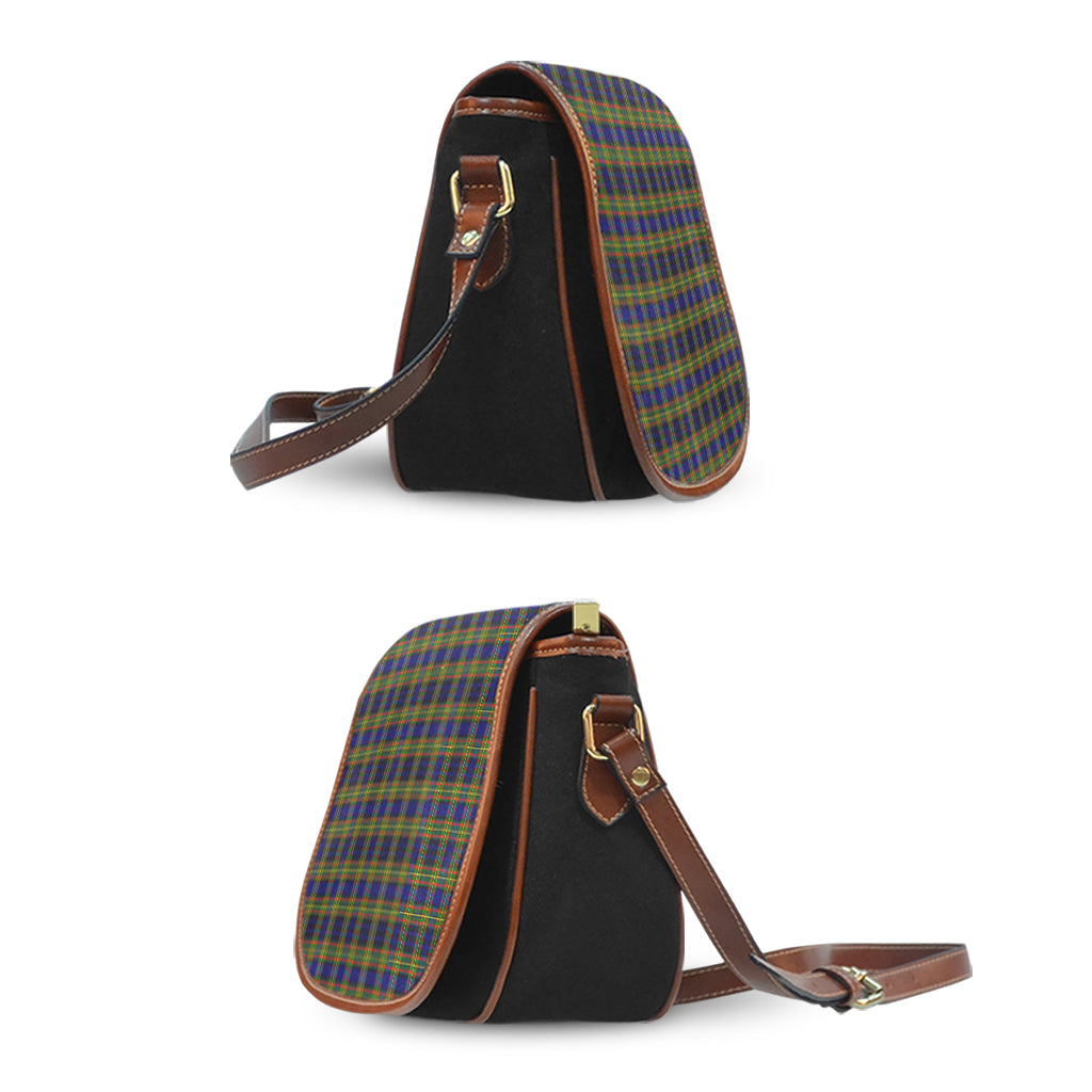 Clelland Modern Tartan Saddle Bag - Tartan Vibes Clothing