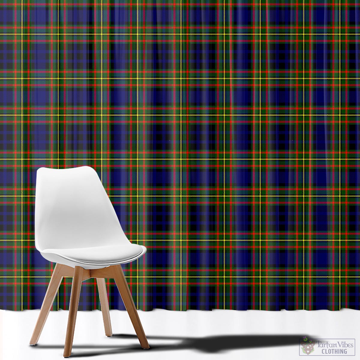 Clelland Modern Tartan Window Curtain