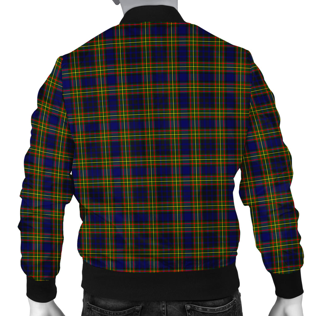 clelland-modern-tartan-bomber-jacket-with-family-crest