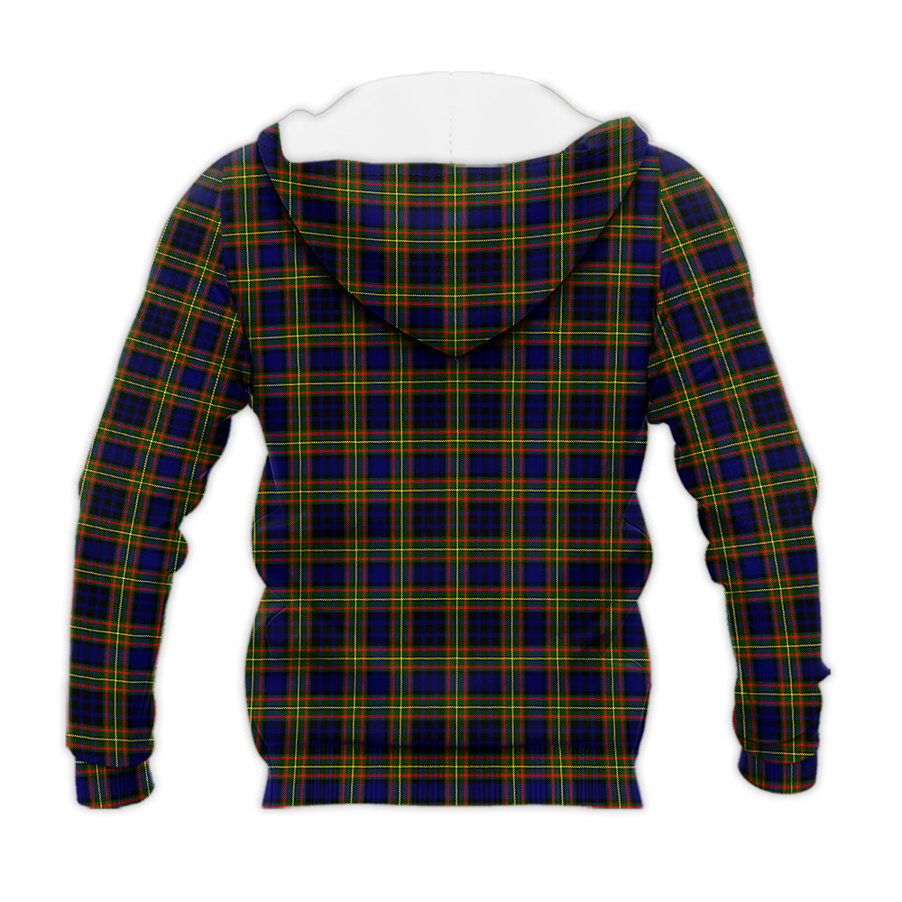 clelland-modern-tartan-knitted-hoodie-with-family-crest