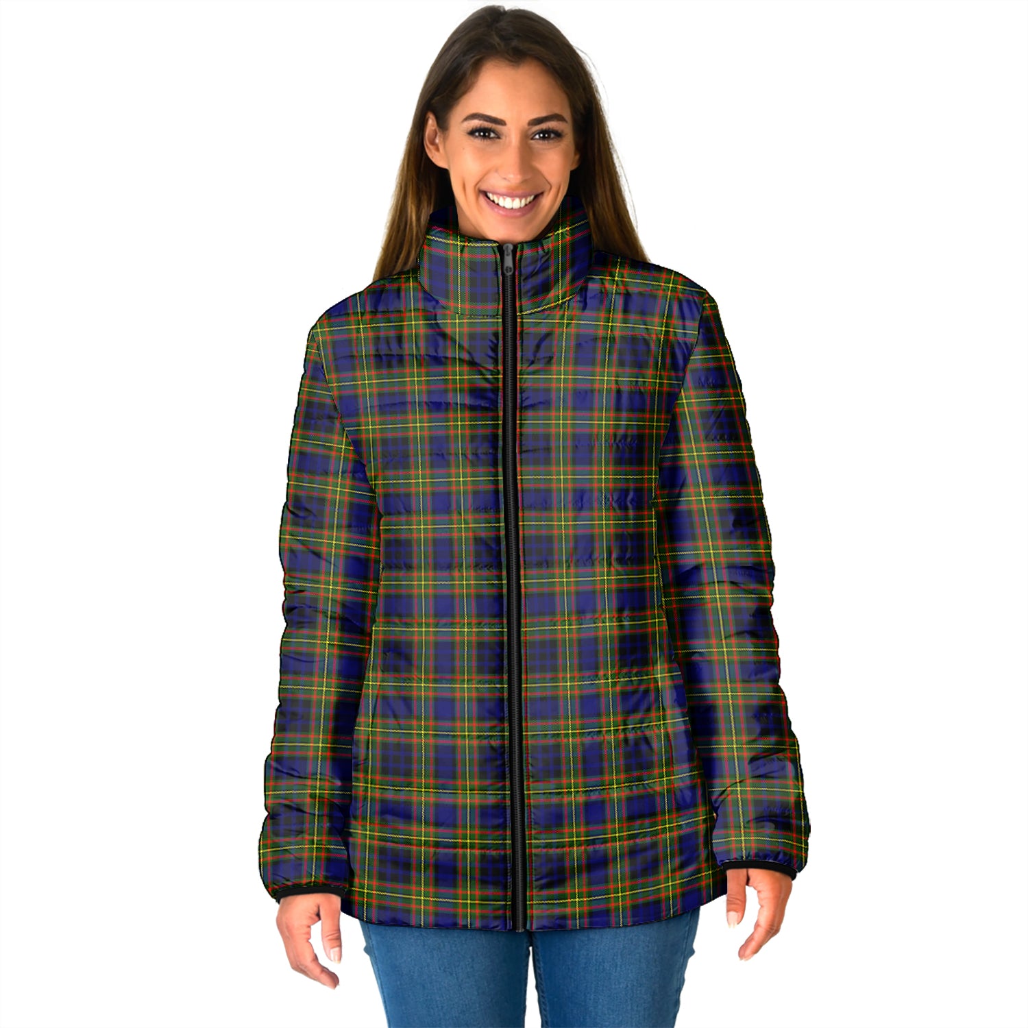 Clelland Modern Tartan Padded Jacket - Tartanvibesclothing