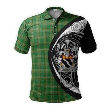 Clements Irish Clan Polo Shirt Celtic Circle Style Kid - Tartan Vibes Clothing