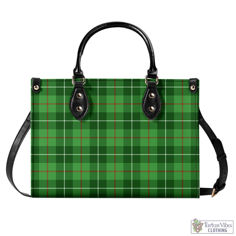 Clephane (Clephan) Tartan Luxury Leather Handbags L - Tartan Vibes Clothing