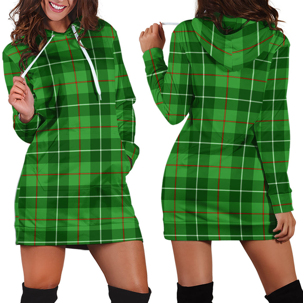 Clephane (Clephan) Tartan Hoodie Dress - Tartan Vibes Clothing