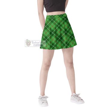 Clephane (Clephan) Tartan Women's Plated Mini Skirt