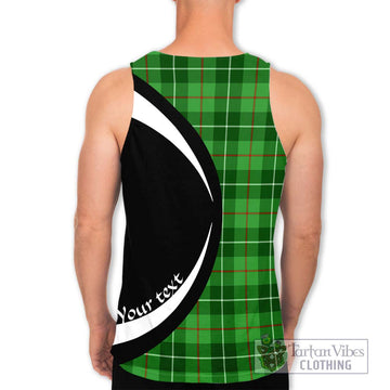 Clephane (Clephan) Tartan Men's Tank Top with Family Crest Circle Style