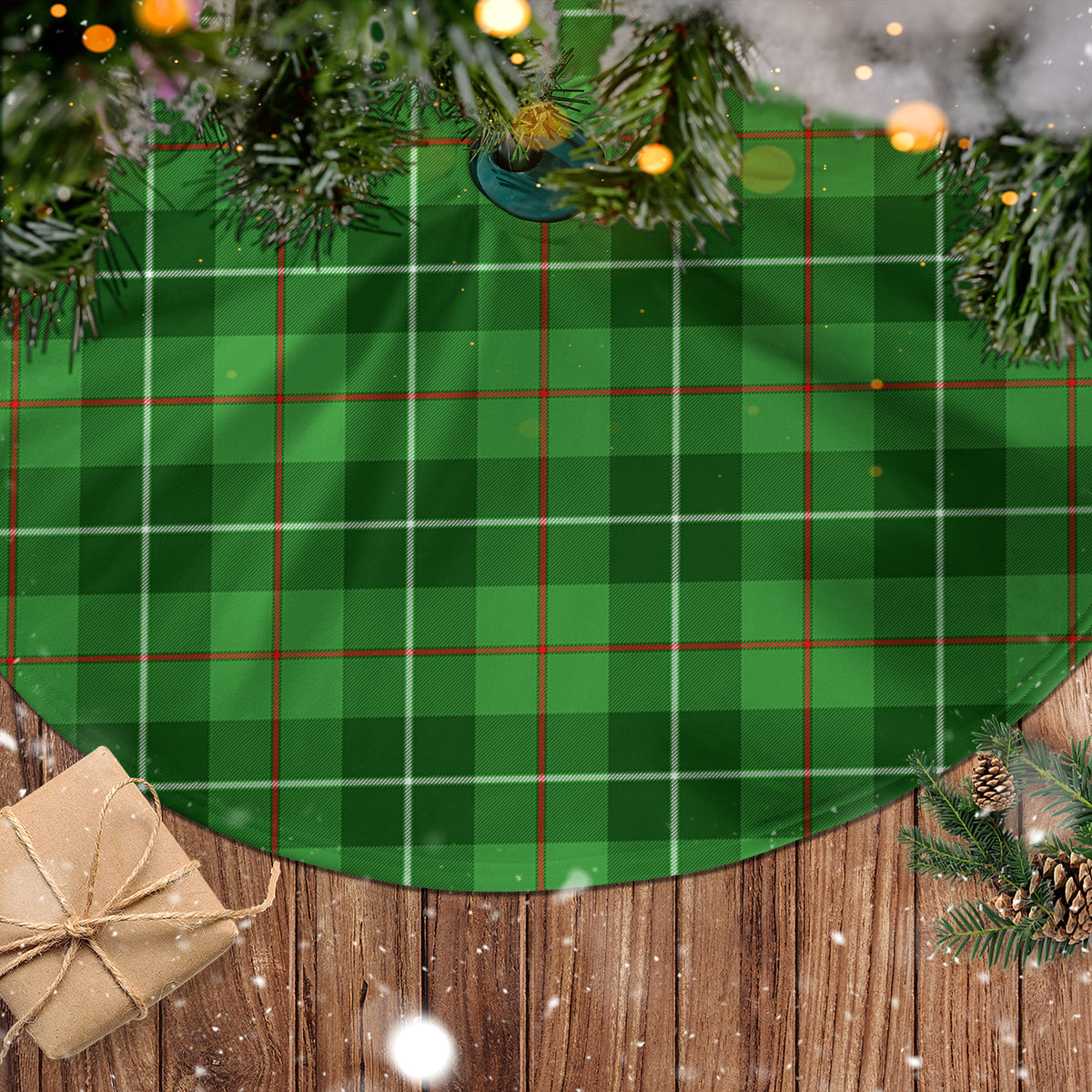 Clephane (Clephan) Tartan Christmas Tree Skirt - Tartan Vibes Clothing