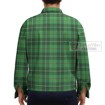 Clephane (Clephan) Tartan Unisex Lapel Cotton Jacket