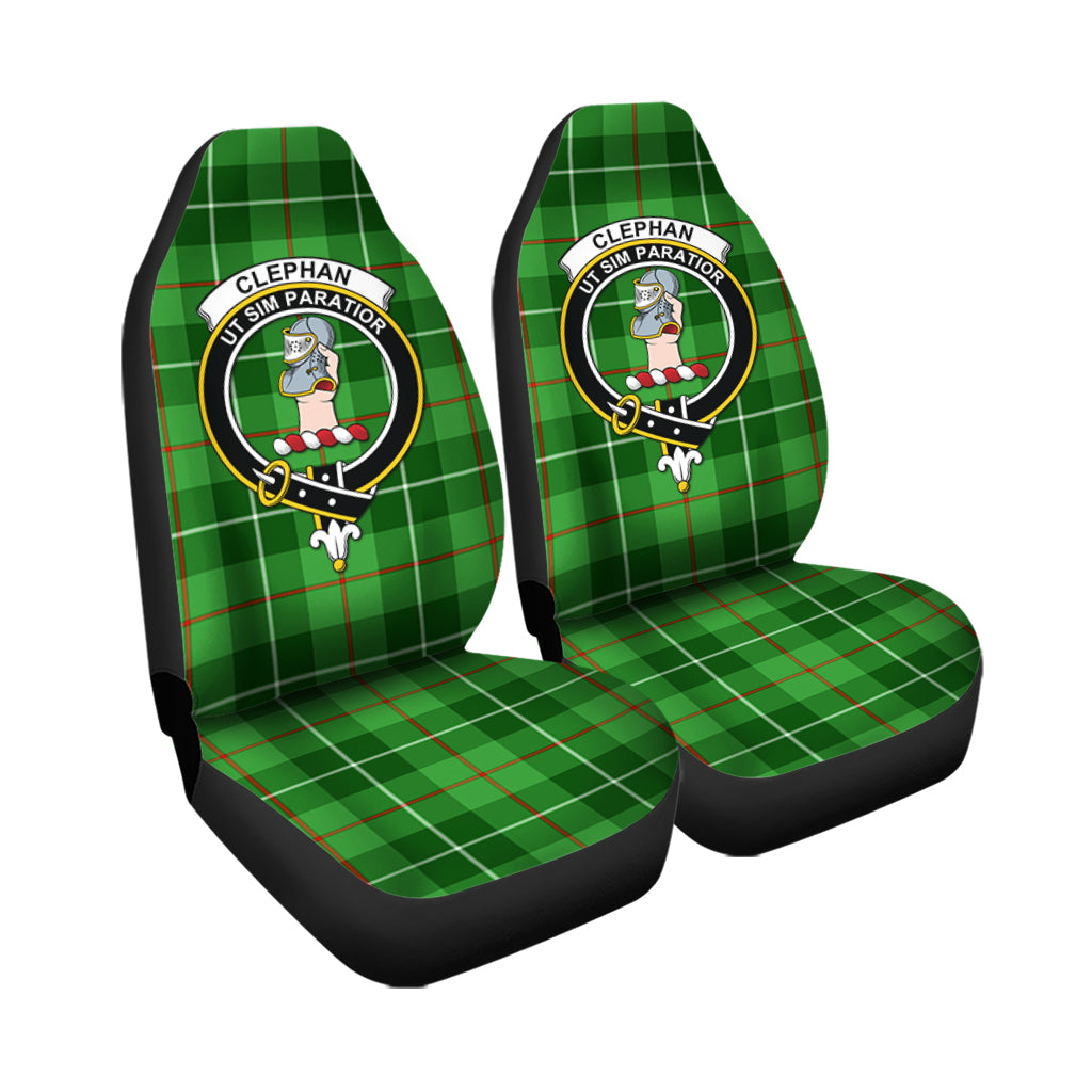 Clephan Tartan Car Seat Cover with Family Crest - Tartanvibesclothing