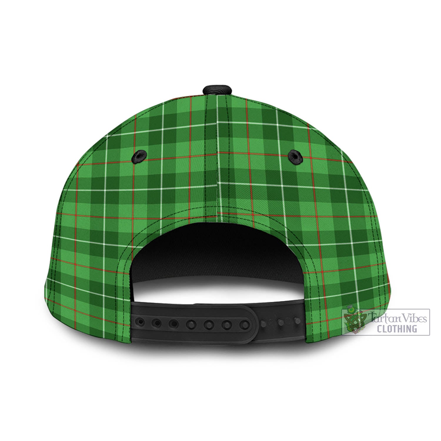 Tartan Vibes Clothing Clephan Tartan Classic Cap with Family Crest In Me Style