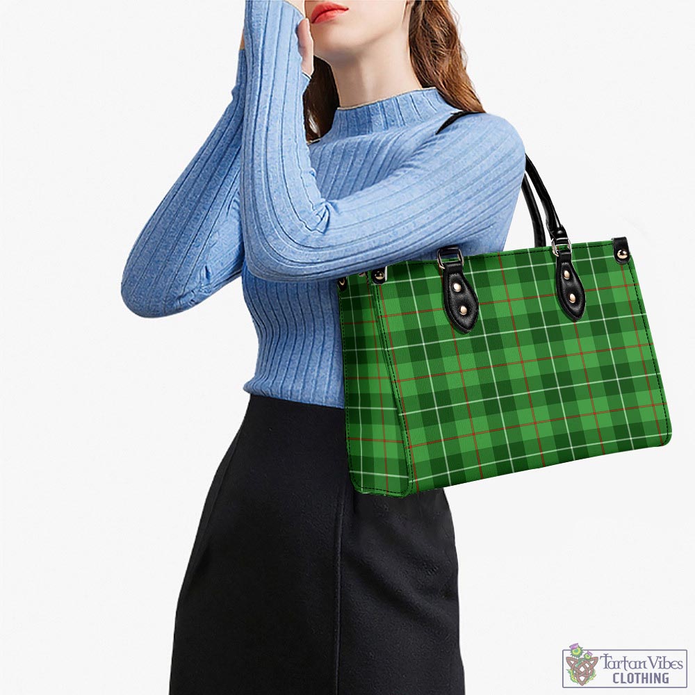 Clephane (Clephan) Tartan Luxury Leather Handbags - Tartan Vibes Clothing