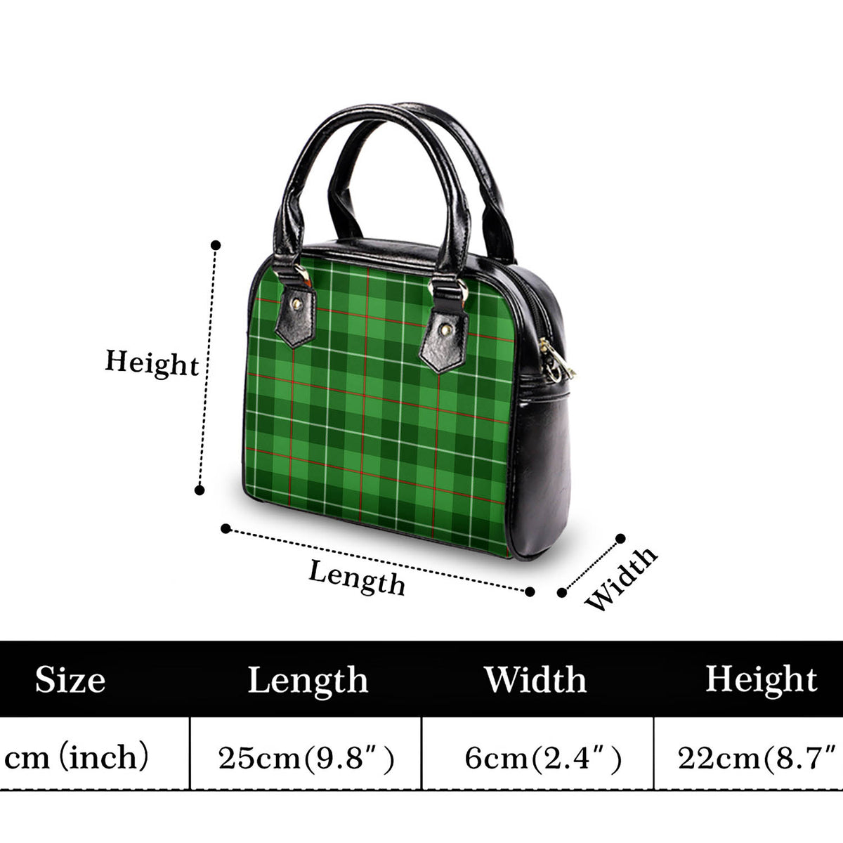 Clephane (Clephan) Tartan Shoulder Handbags - Tartan Vibes Clothing