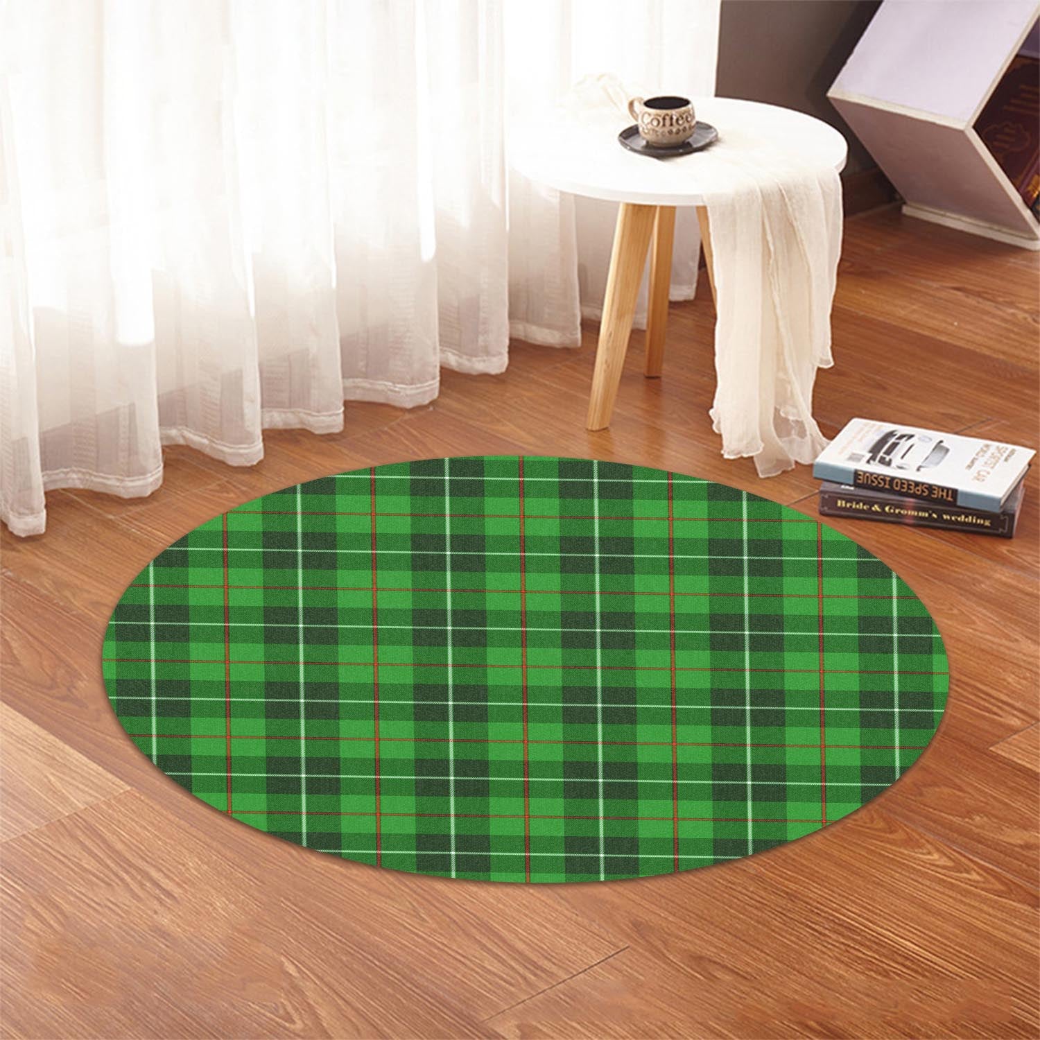 Clephane (Clephan) Tartan Round Rug - Tartan Vibes Clothing