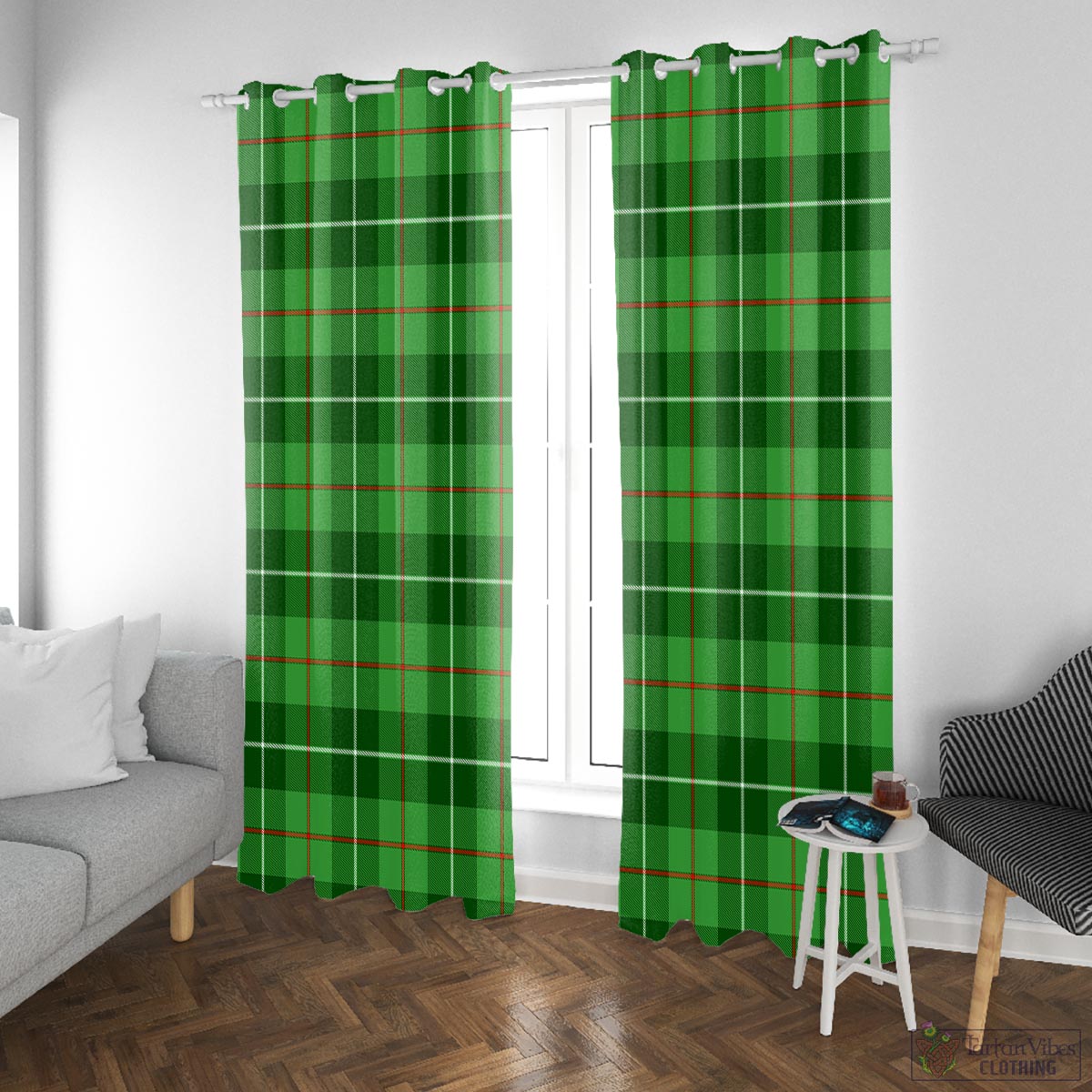 Clephane (Clephan) Tartan Window Curtain - Tartan Vibes Clothing