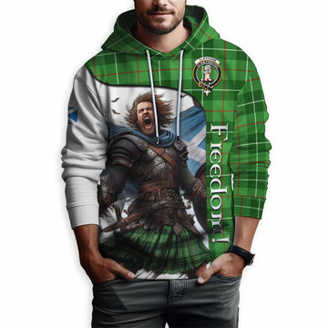 Clephane (Clephan) Crest Tartan Hoodie Inspired by the Freedom of Scottish Warrior