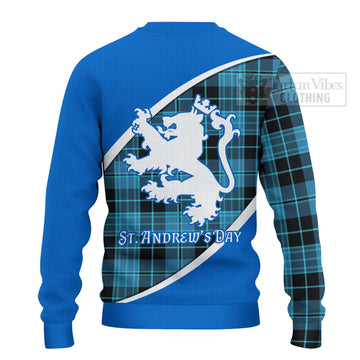 Clergy Family Crest Tartan Ugly Sweater Celebrate Saint Andrew's Day in Style - Tartan Vibes Clothing