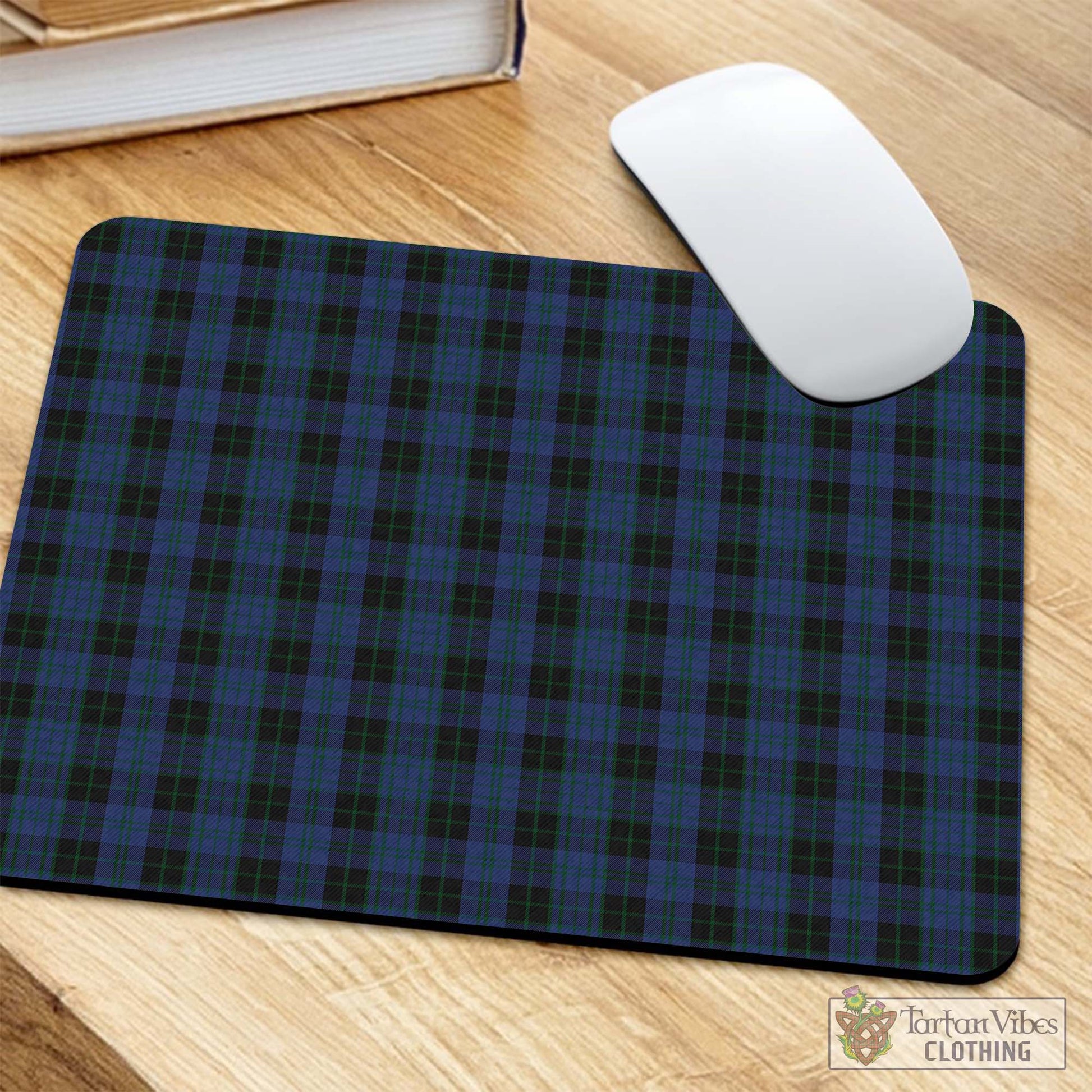 Tartan Vibes Clothing Clergy Blue Tartan Mouse Pad