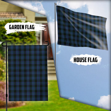 Clergy Blue Tartan Flag