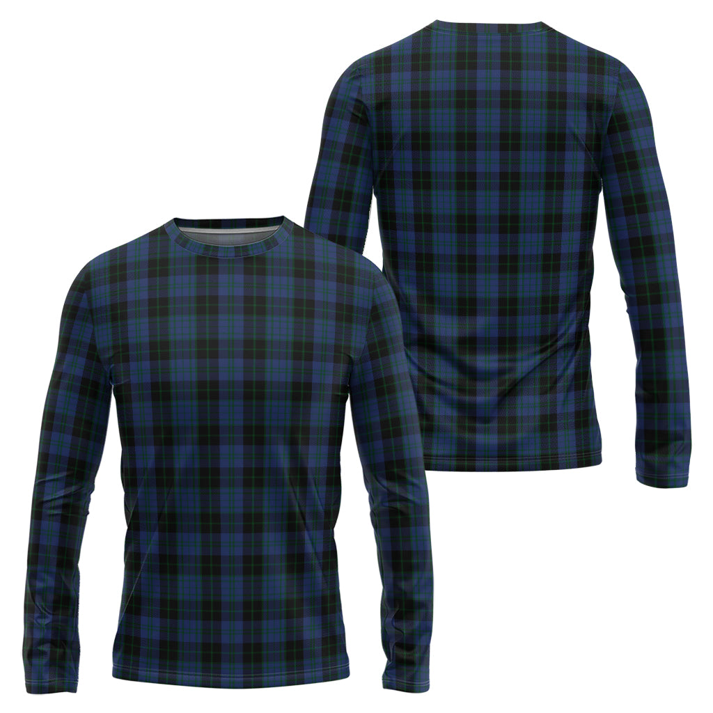 clergy-blue-tartan-long-sleeve-t-shirt