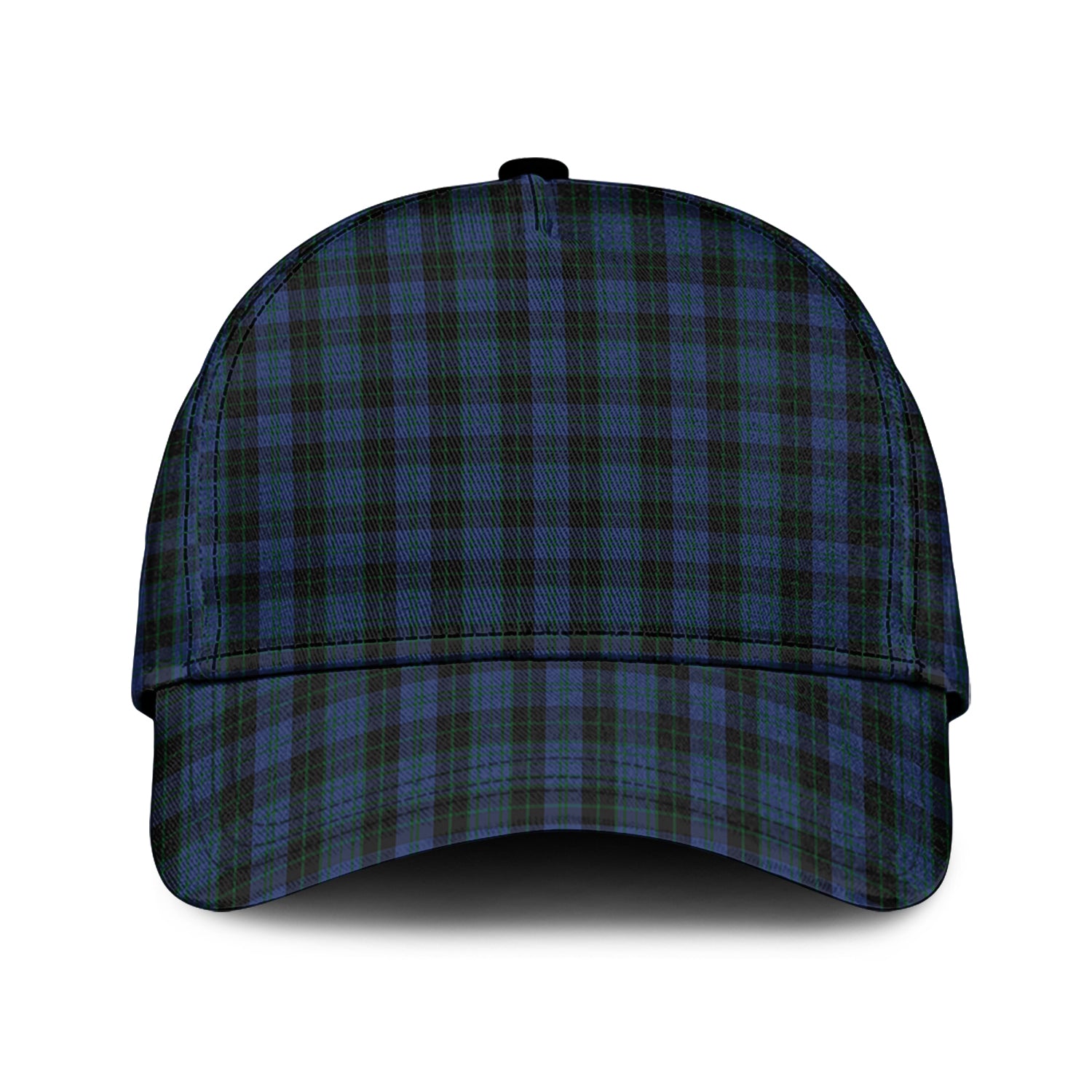 Clergy Blue Tartan Classic Cap Classic Cap Universal Fit - Tartan Vibes Clothing