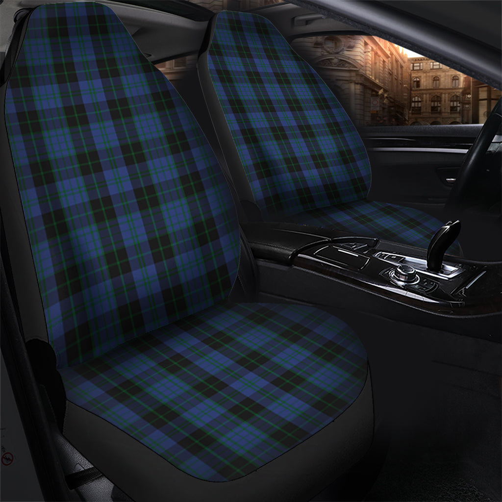 Clergy Blue Tartan Car Seat Cover One Size - Tartanvibesclothing