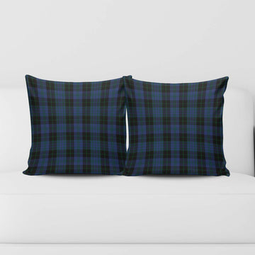 Clergy Blue Tartan Pillow Cover